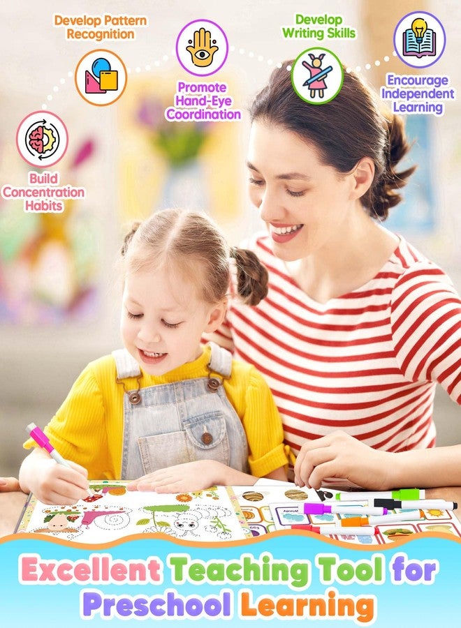Gagule Toddler Busy Book Preschool Learning Activities, Montessori Educational Toys for 3 4 year old Boy Girl Gifts, Tracing Coloring Activity Books for Kids Ages 3-5, Autism Sensory Travel Toys for Toddlers - Image 4